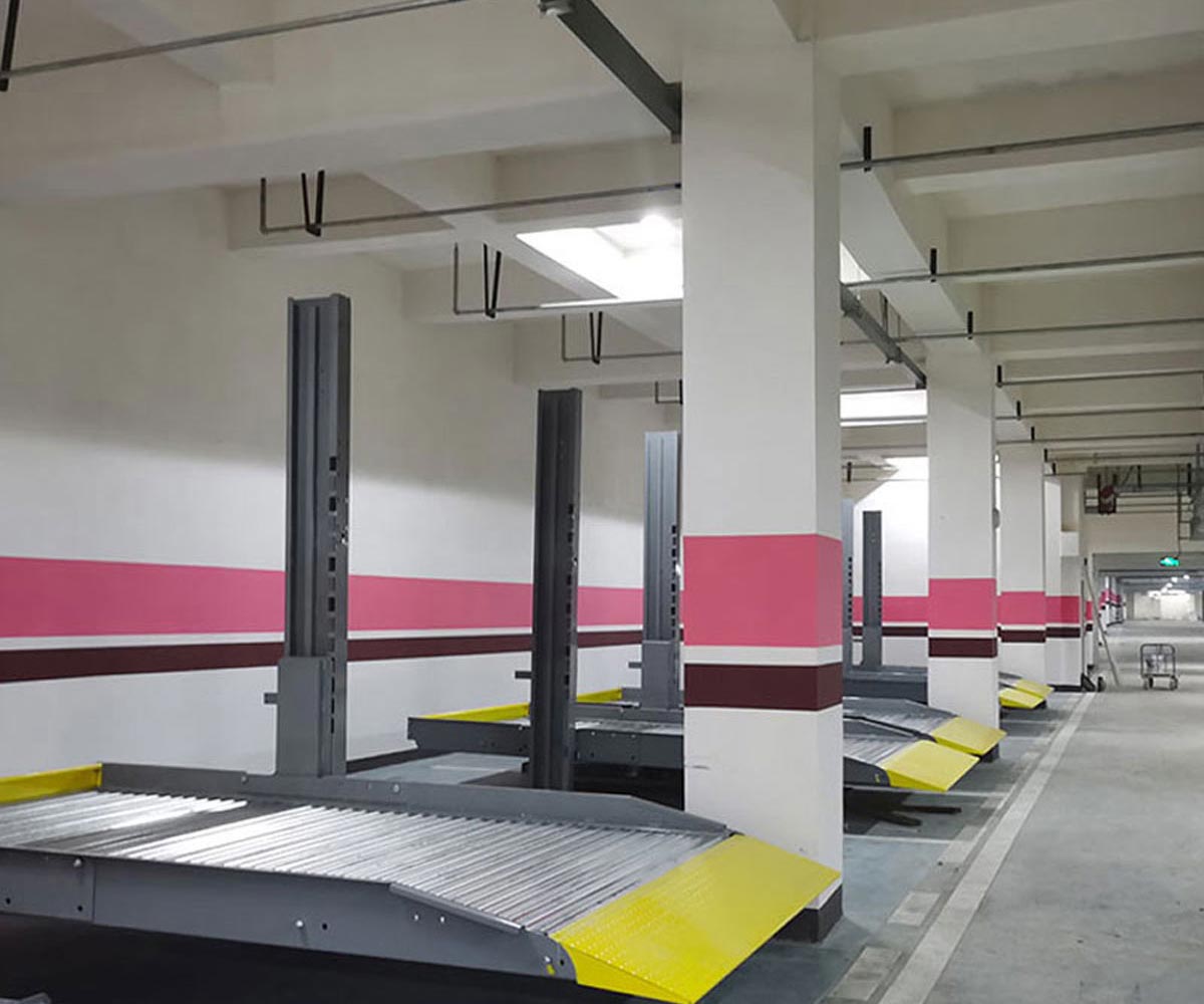 黄陵家用简易升降机械立体车库回收