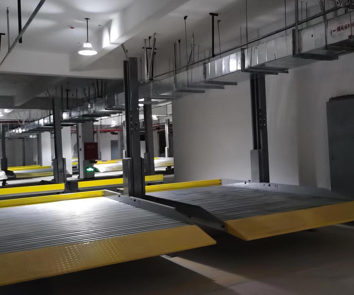 龙胜三层升降横移式机械樱花免费视频网址观看安装