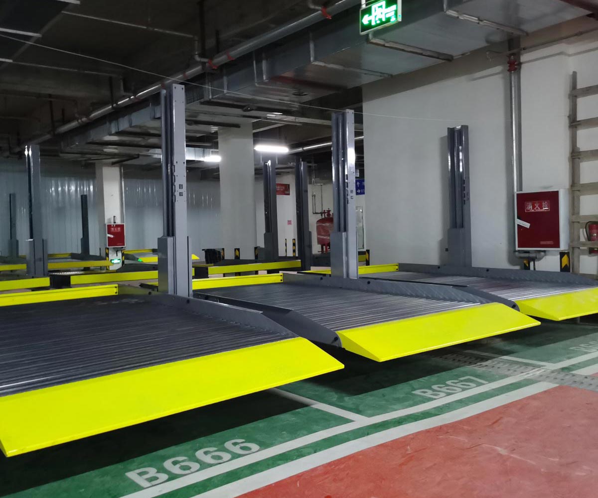 临夏左右横移机械立体车库回收