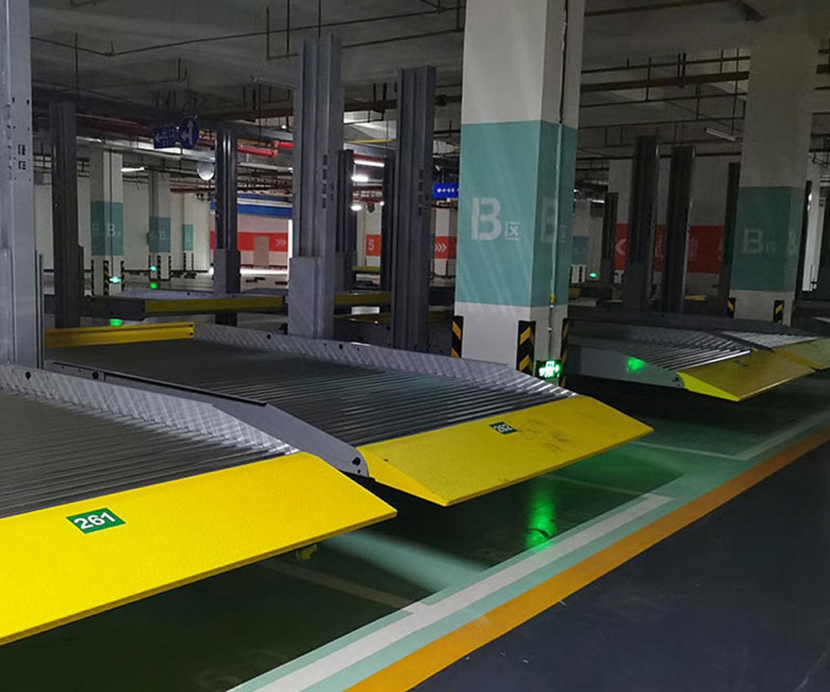 稻城四柱式机械车位厂家