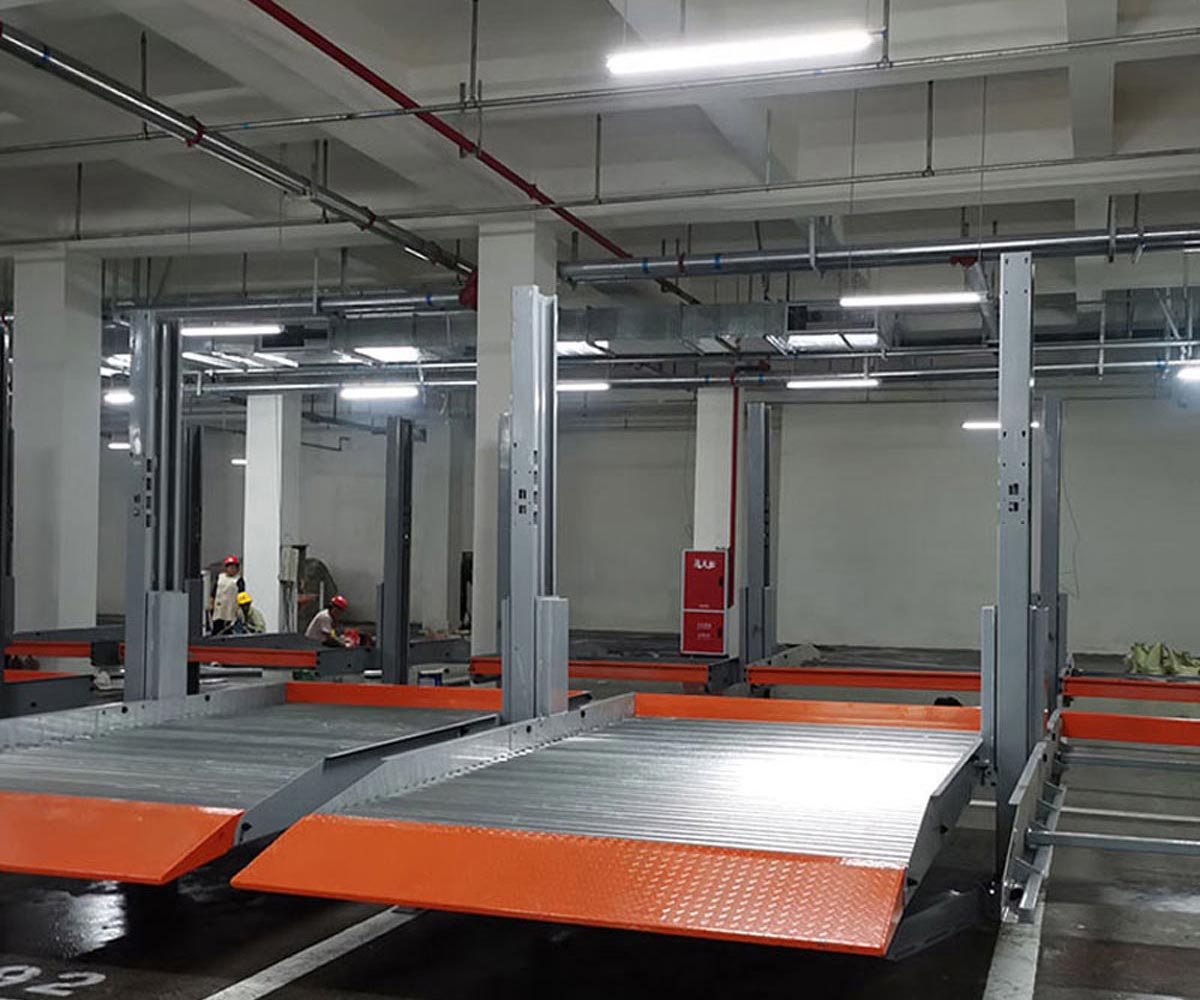 延安2层机械式立体车库出租