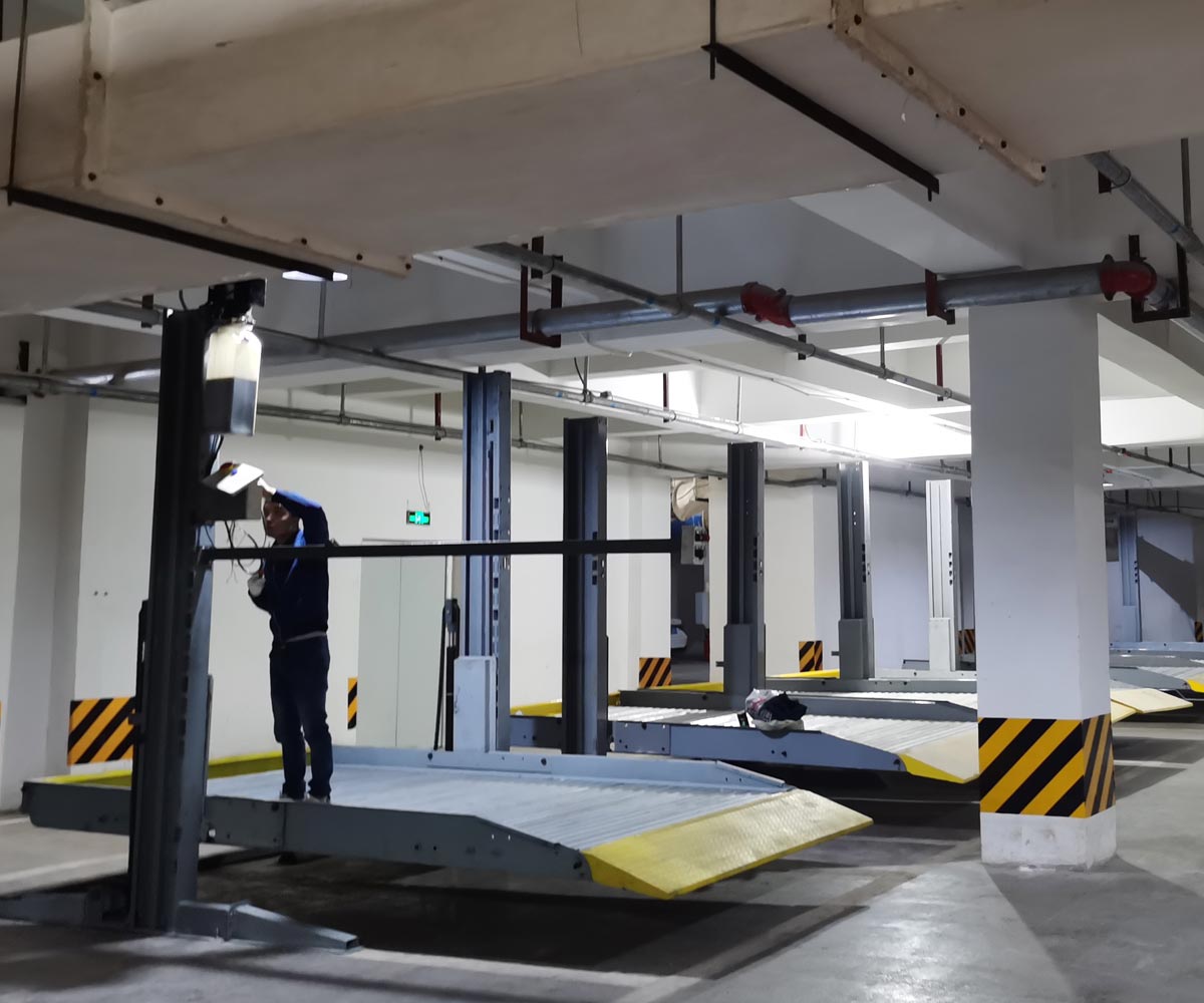 樊城2柱机械立体车库