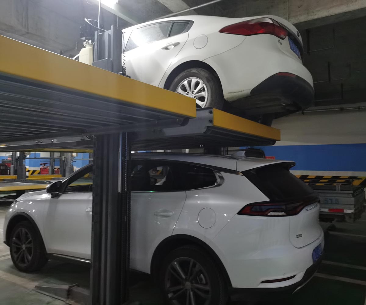 武都两柱简易升降式立体车库