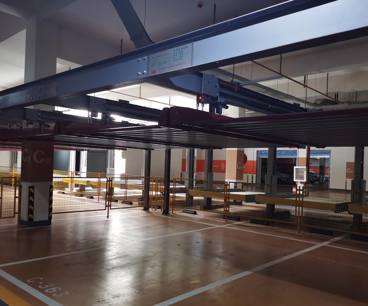 武都四柱式简易升降立体车库